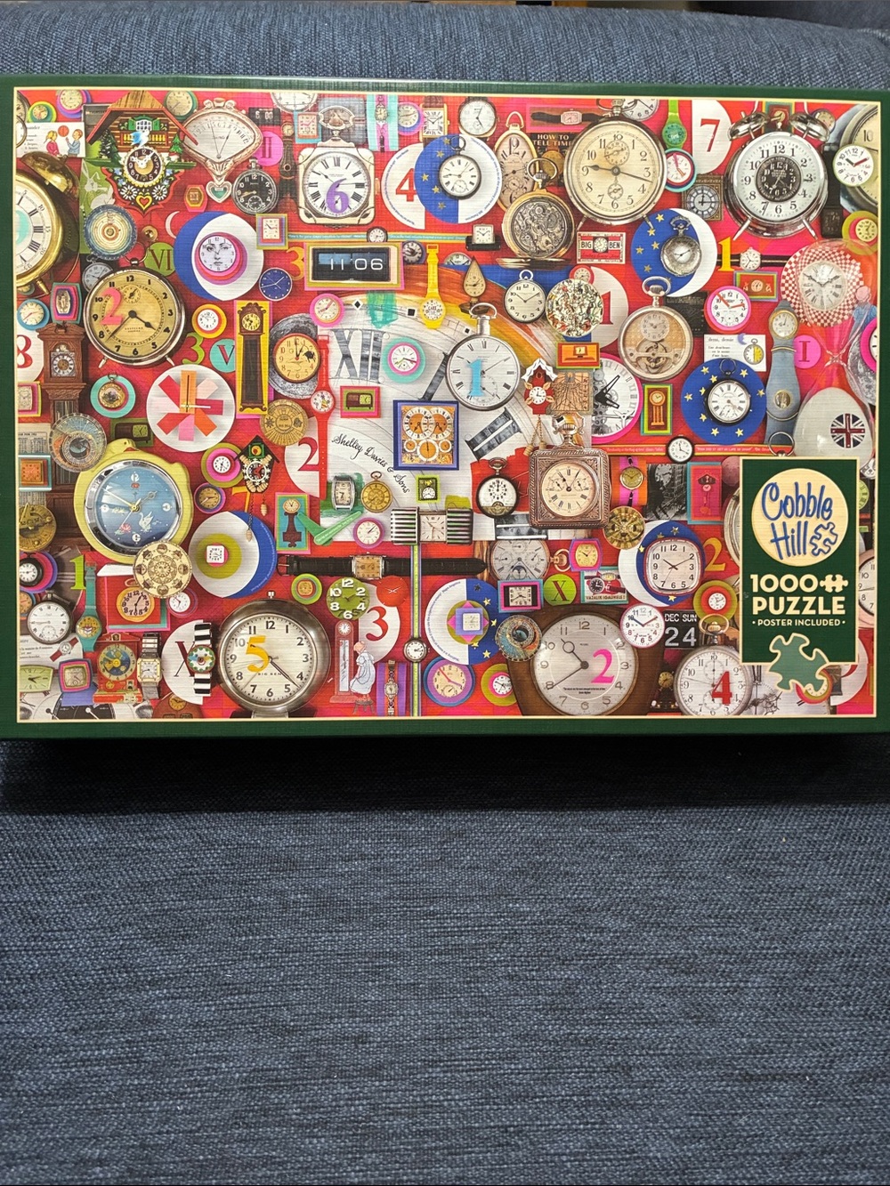 Cobb Hill Clocks Collage Puzzle 1000 piece